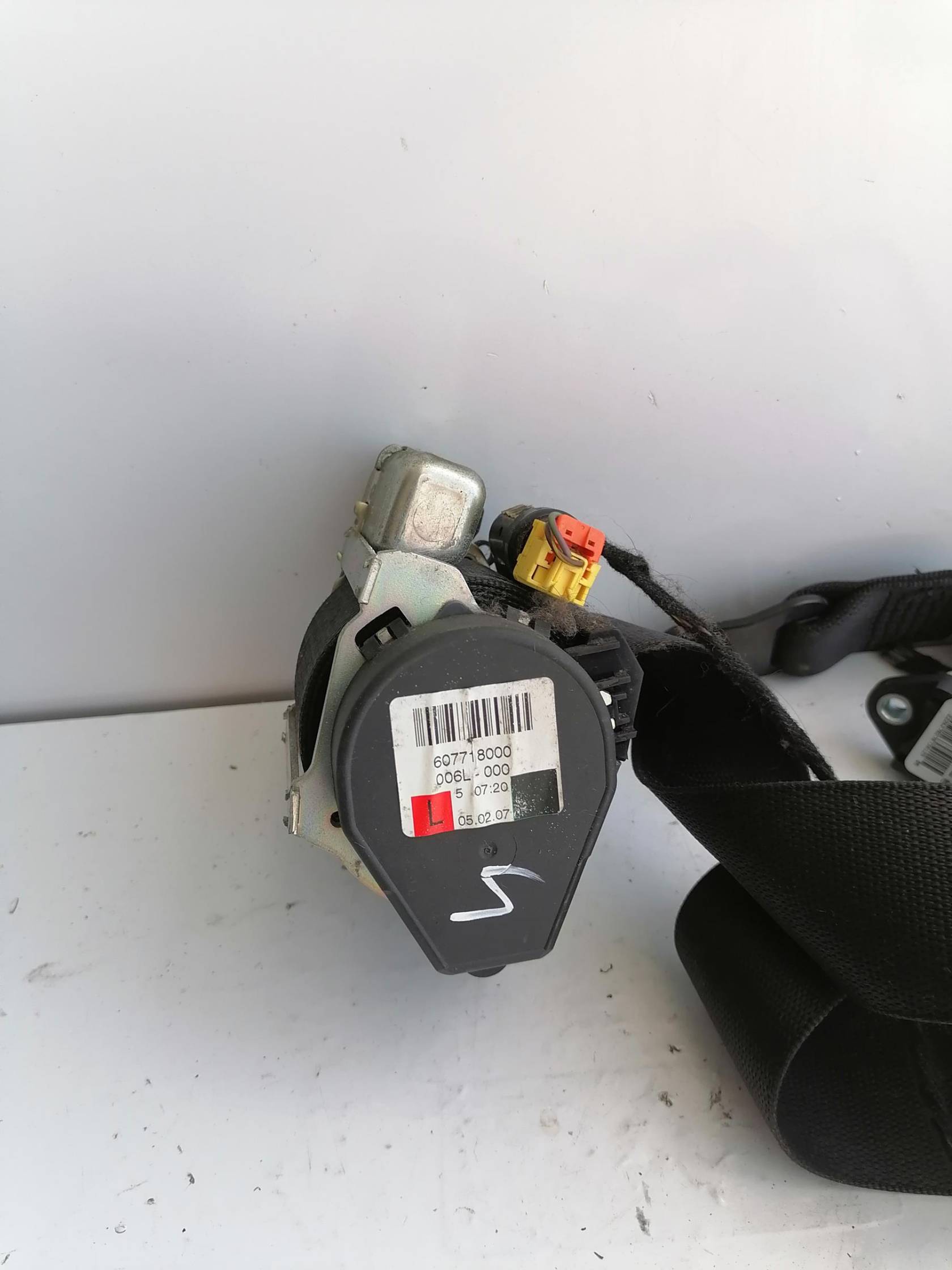 Cintura di sicurezza ant. sx.